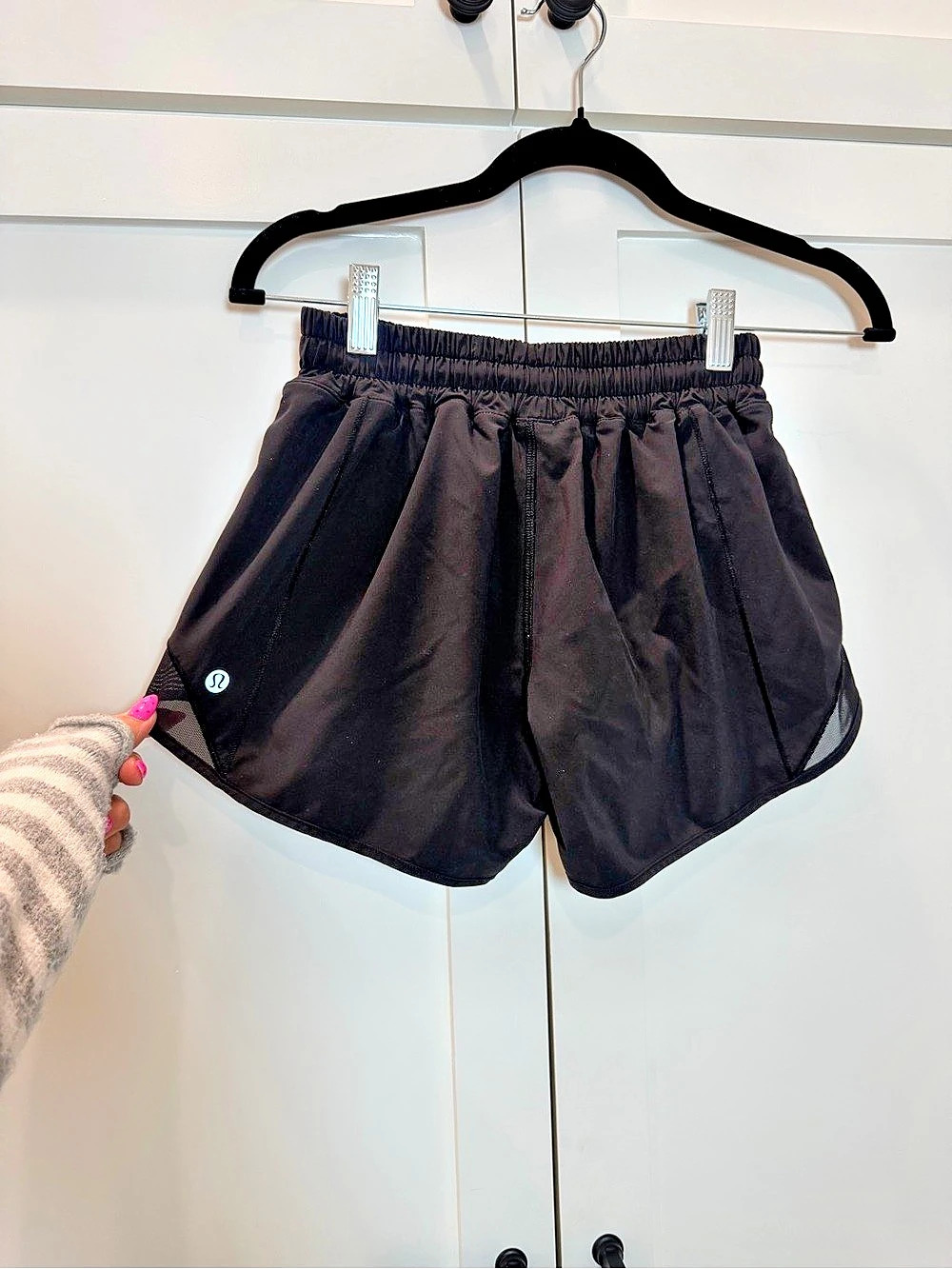 Lululemon Black Athletic Running Shorts Size 4